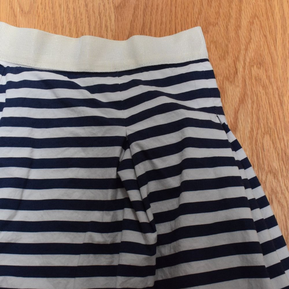 Loft Striped A-Line Skirt in Women's Size 8/10 - Picture 2 of 16